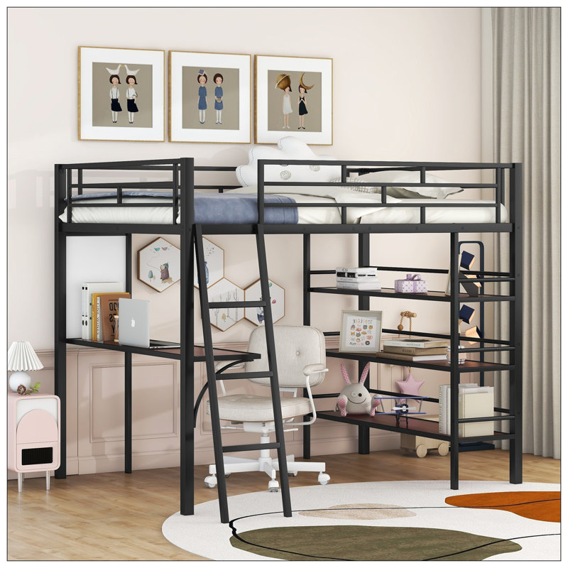 Lit pour chambre à coucher, Noir