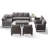 Ingvald 9-11 Person All-Weather Wicker Outdoor Conversation Set Seating Group With Lounge Chairs And Ottomans-299952274