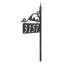Annandale Double-Sided Reflective Yard Address Post- 30"-39119843