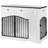 Versatile Heavy-Duty Dog Crate with Practical Drawers and Stylish Design