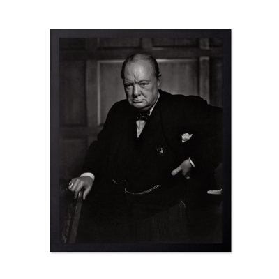 Portrait de Winston Churchill