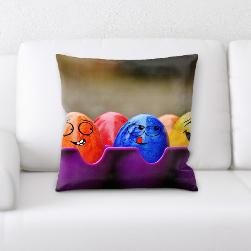 Microsuede Throw Pillow