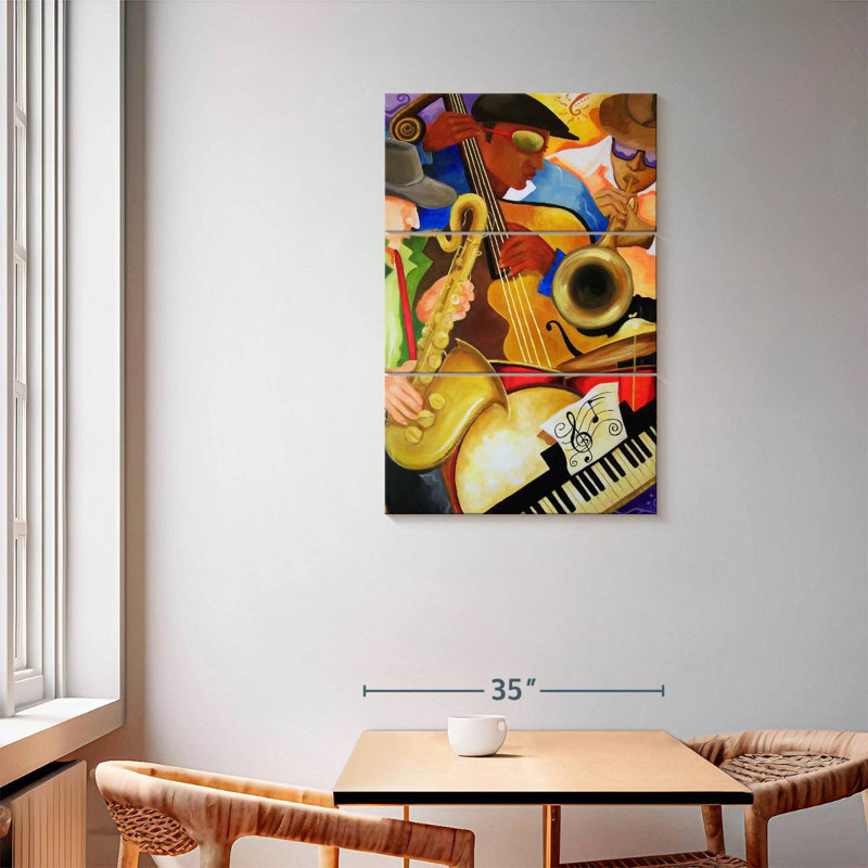 Abarca Just Jazz, 57" H x 36" W