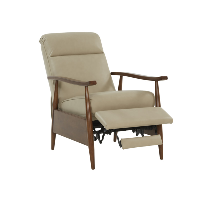 Alois Manual Recliner, Shoreham Cream Top Grain Leather