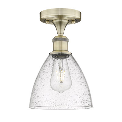 Dierker Glass Semi Flush Mount