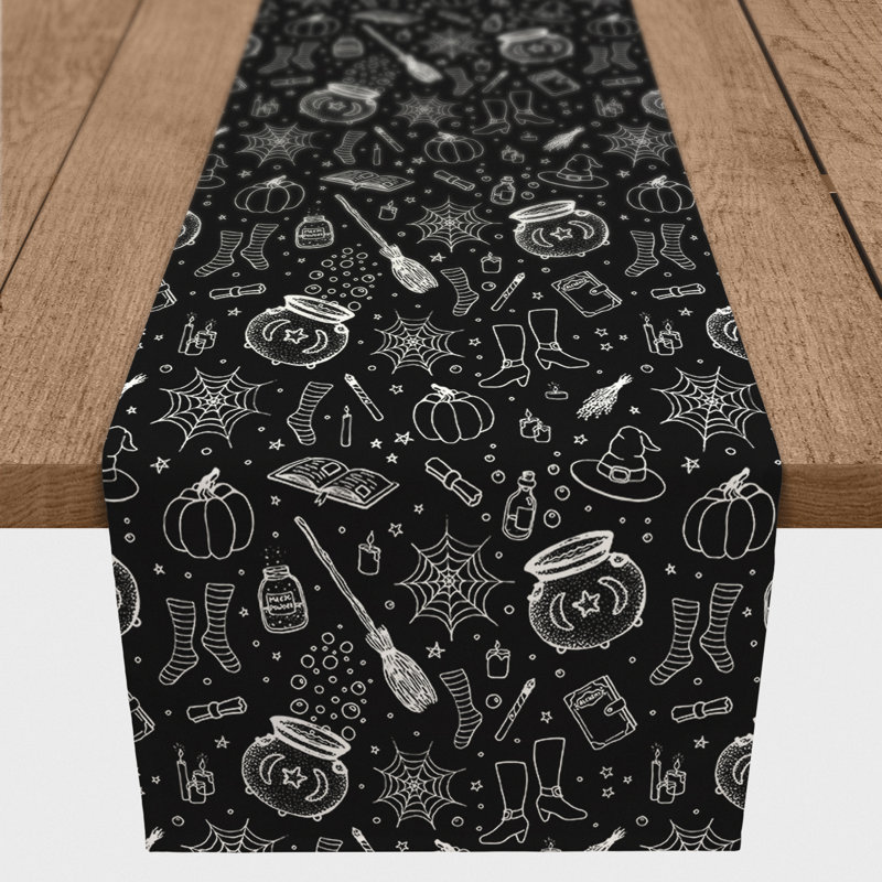 Spates Halloween Stuff Table Runner, 72" x 16"