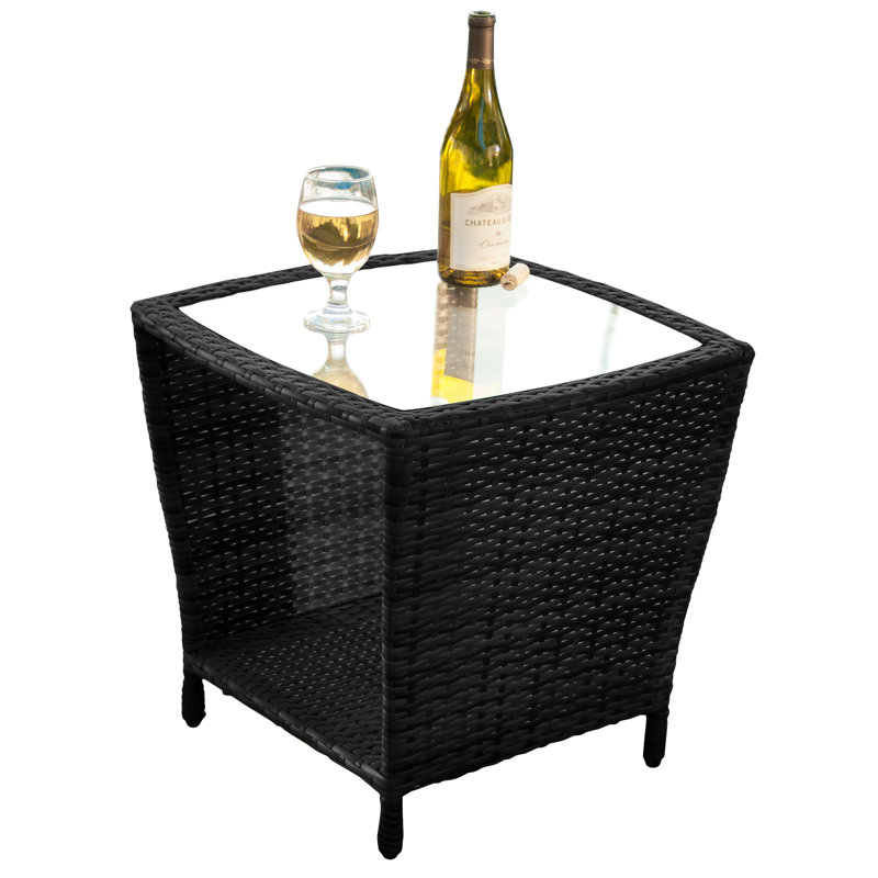Table d'appoint Morgan, Noir