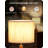 14.2" Solid Wood Table Lamp 