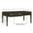Fluted 2-Drawer Coffee Table, Center Table