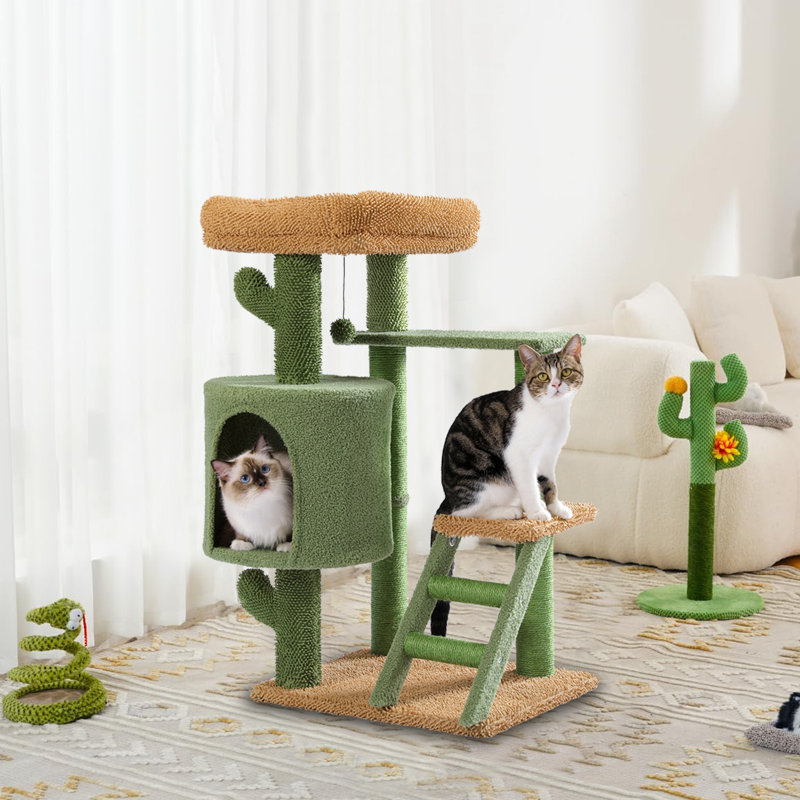 Burnace 35.6'' H Cat Tree