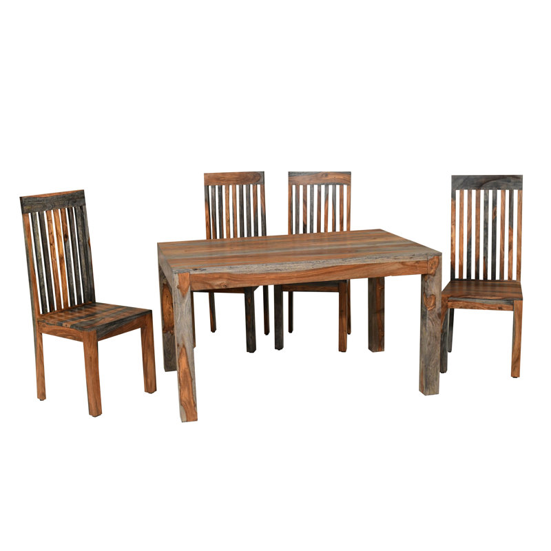 Goa Cube Solid Wood Dining Table