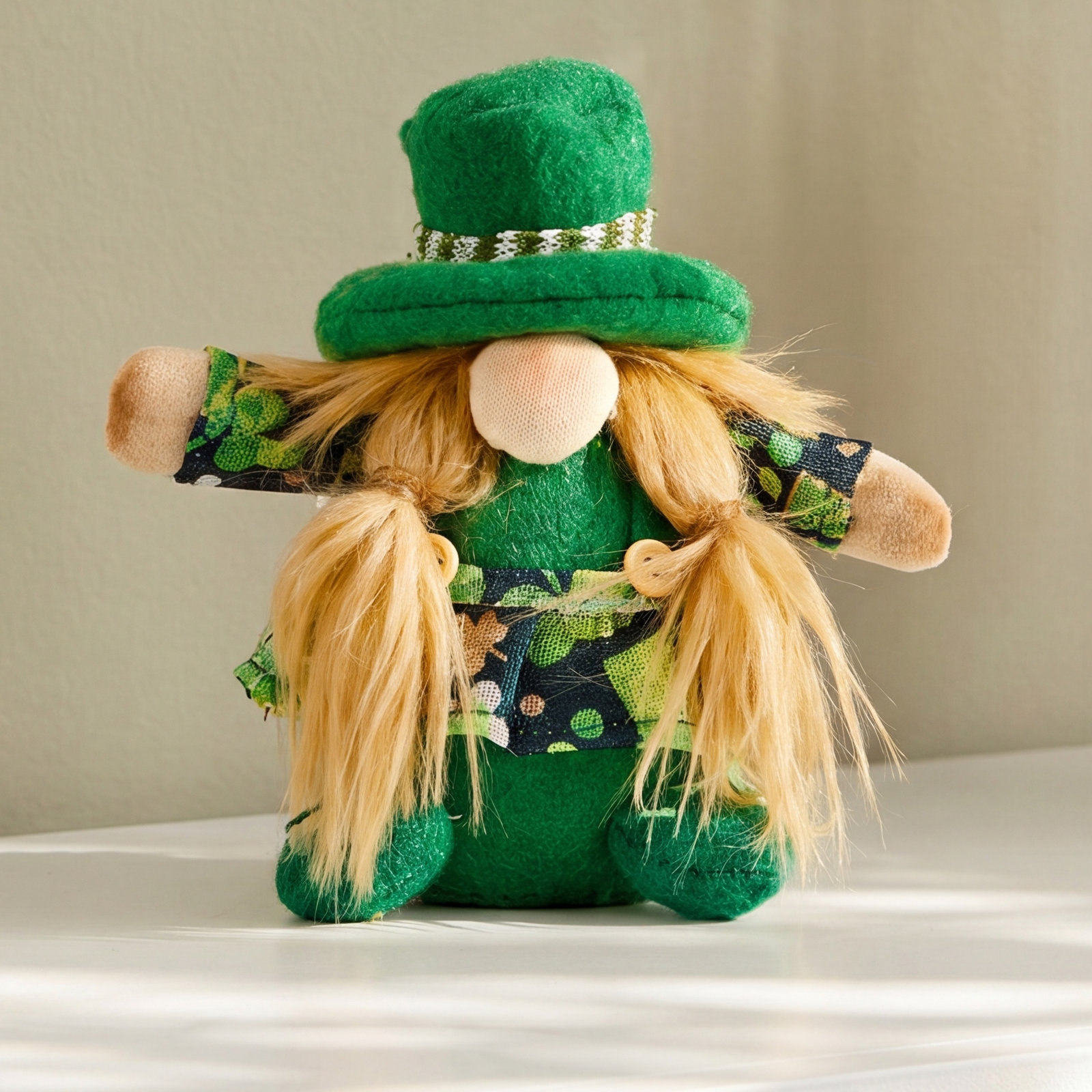 St. Patrick's Day Stuffed Holiday Accent