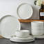 12 Piece Stoneware Dinnerware Set - Service for 4-656325496
