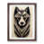 Walnut Framed Paper