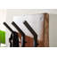 Binns Solid Wood 3 - Hook Wall Mounted Coat Rack