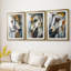 ANIMALS Series Cxxi - Impression encadrée sur mesure de qualité supérieure - 3 pièces-740365863-740365866