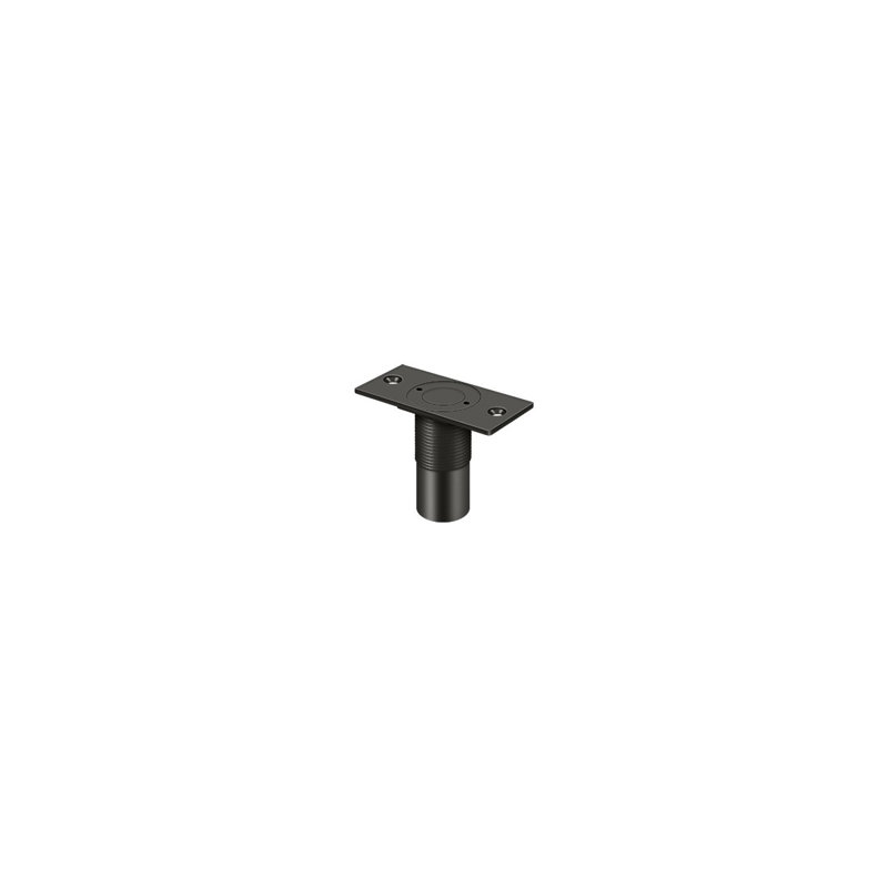 Deltana SPDP278U10B Dust Proof Strike, Adjustable, 2-7/8" x 1-3/8" in Oil-rubbed Bronze
