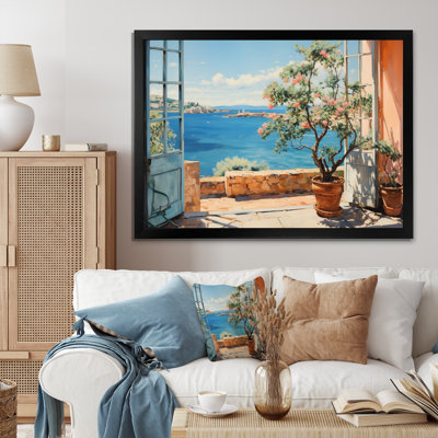La Dolce Creativita Beachside II sur toile