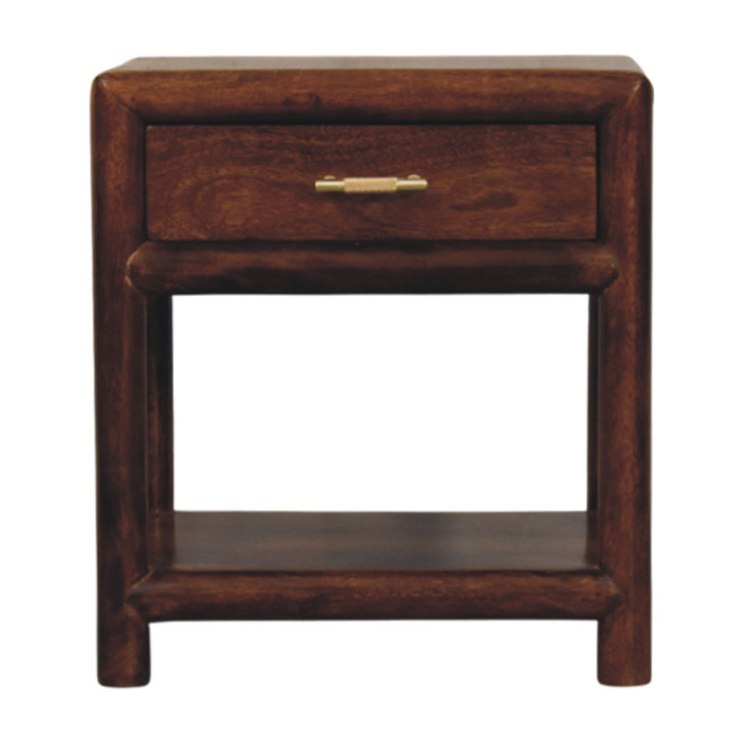 45cm W Solid Wood Bedside Table