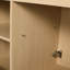 Meuble-lavabo autoportant de 48 po à 3 portes avec conception ergonomique en contreplaqué