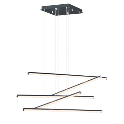 Luminaire suspendu à DEL grappe à 5 lumières Brookes