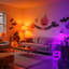 Ampoules orange mauve, A19 DEL orange et mauve à l'extérieur, ampoules d'Halloween, 9 W (équivalent à 60 watts) - E26