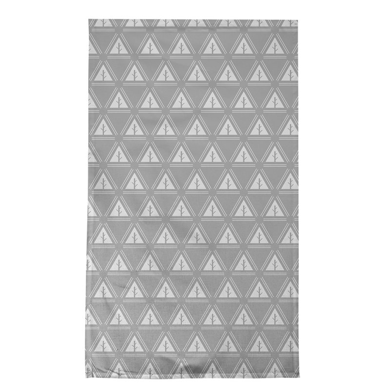 Theo Nath Tea Towel Kitchen Towel, White/Gray, Cotton Twill
