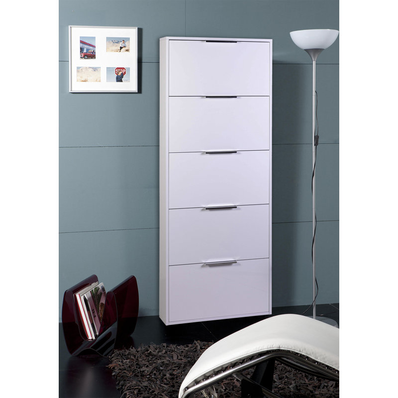 Facile 15 Pair Shoe Storage Cabinet