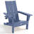 Outdoor Folding Adirondack Chair -123349688