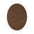 Walnut Finish Round Dining Table
