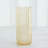Pleated Glass Vase-Golden Flake