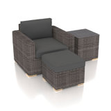 Dune Outdoor 3 - Piece Conversation Set