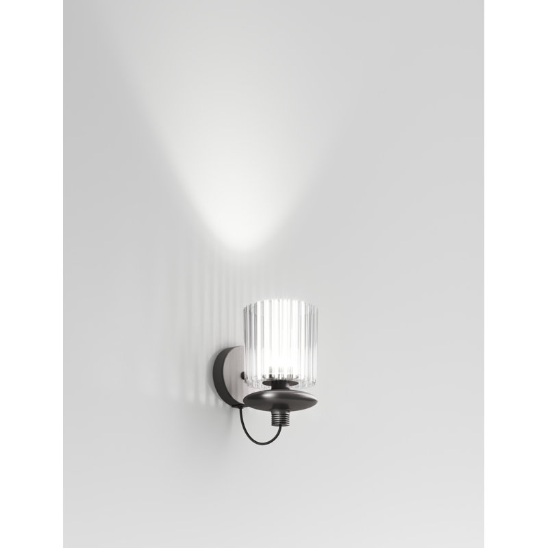 Tread Wall Lamp Crystal Transparent Matt Gold 3 L2213 Ul, Matte Bronze, Crystal Transparent