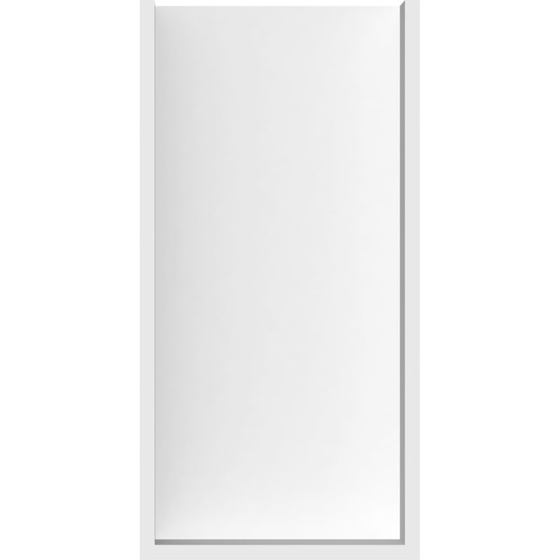 Persienne en PVC de qualité architecturale avec extrémités en bloc Thorton, L 7 po, H 14 po x P 12 po