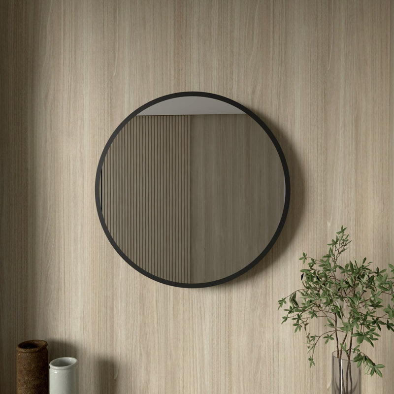Janus Circle Mirror, 27.5" x 27.5"