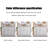 White Aluminium alloy Shoe Storage