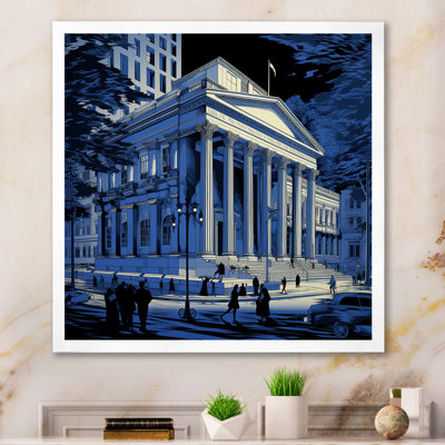 " Blueprint Of Washington Architecture "