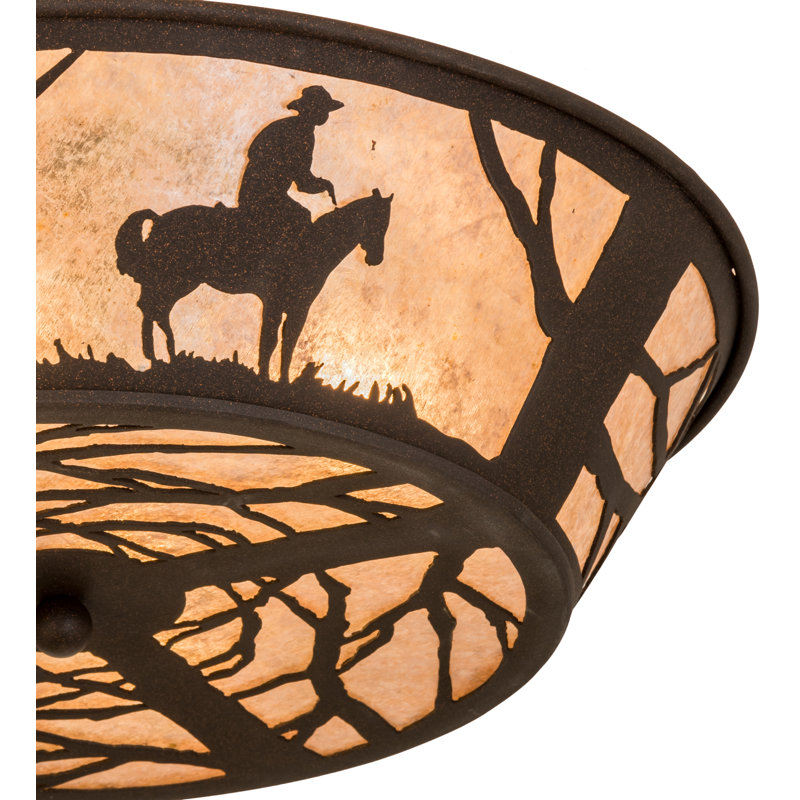Cowboy 4 - Light Flush Mount