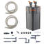 Filtre d'aquarium 528 GPH, filtre externe à 5 étapes 200 gallons, 20 W, filtre interne ultra-silencieux avec protection UV, filtre submersible multifonction pour aquariums