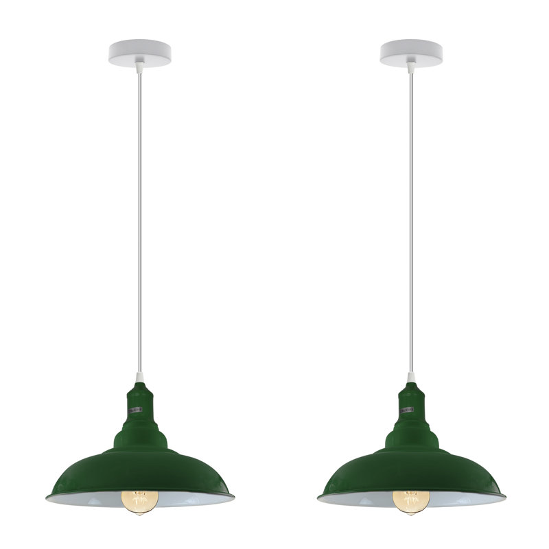 Adaria 1 - Light Dome Pendant, Green