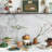 Rustic Reactive Glaze Stoneware Jars