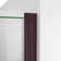 25" - 24" W x 72.62" H Pivot Semi-Frameless Shower Door