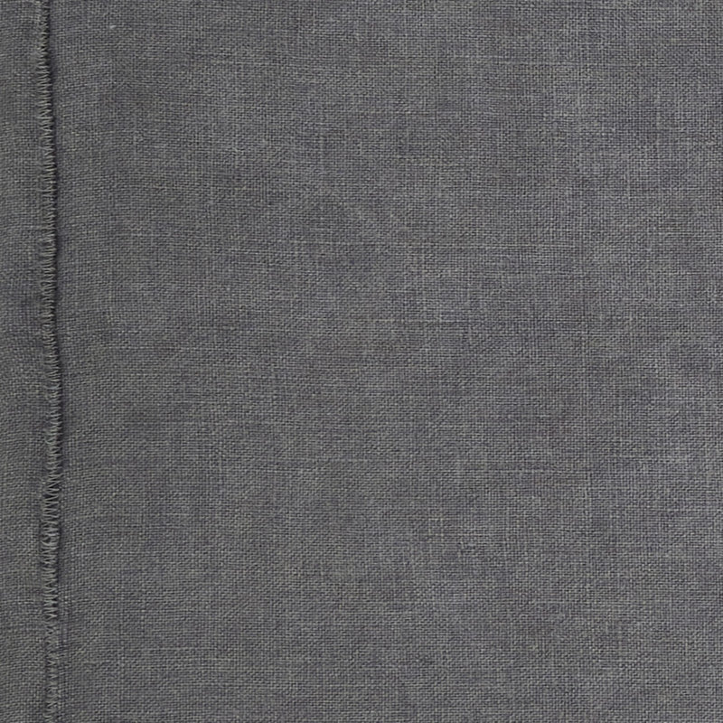 Napperon Stonewashed Overlock Edge (ensemble de 4), Gris