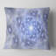 Fleur fractale mauve scintillante - Coussin imprimé floral-29457134-29457138