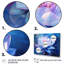 «Blue Pink Blue Pink Lotus Pond», reproduction sur toile florale-1174250907-1174250906