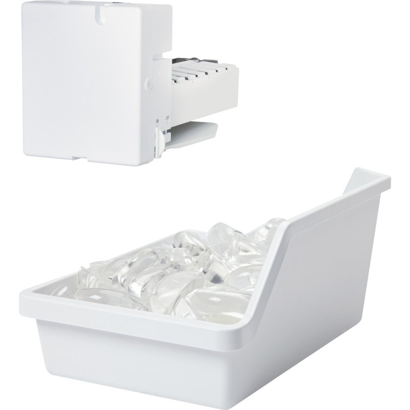 GE Appliances IM4D Refrigerator Icemaker Kit – Automatic Ice Maker for Top-Freezer & Select Bottom-Freezer Refrigerators
