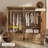 Designer Modern Minimalist Style Fluted Panel Armoire（set Of 2）-1435365255