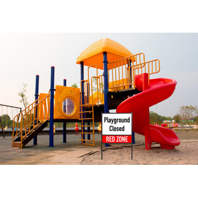 H Frame Real Estate Yard Single Rider