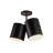 Keiko Steel Semi Flush Mount-95320092