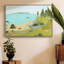 Coastal Inlet II, reproduction d'art sur toile-94356440-94356435